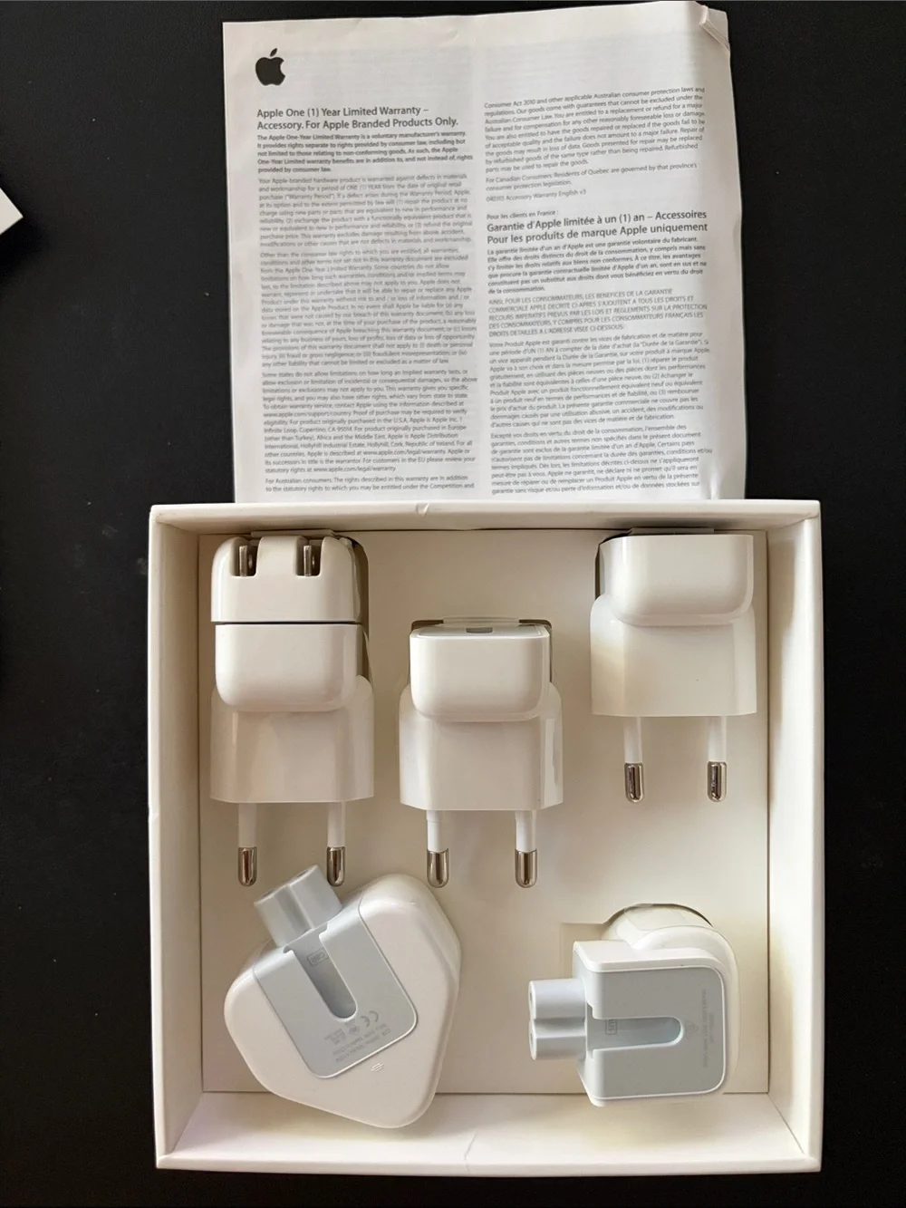 Apple World Travel Adapter Set - White